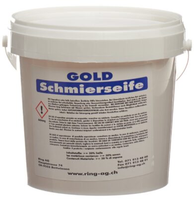 GOLD savon noir dur seau 1 kg