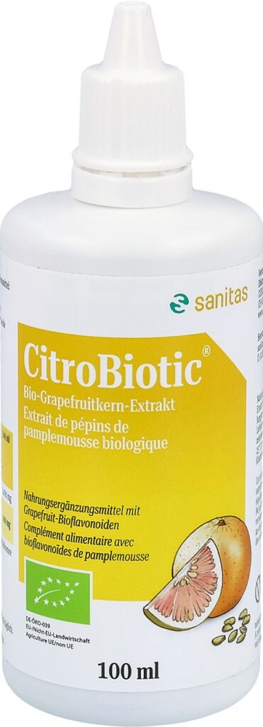 CITROBIOTIC extr pépins grapefruit bio 100 ml