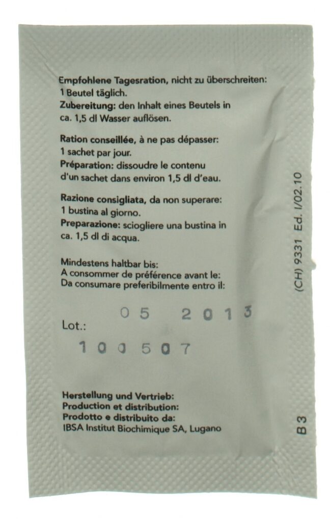 GLUCOSULF gran 750 mg sach 30 pce