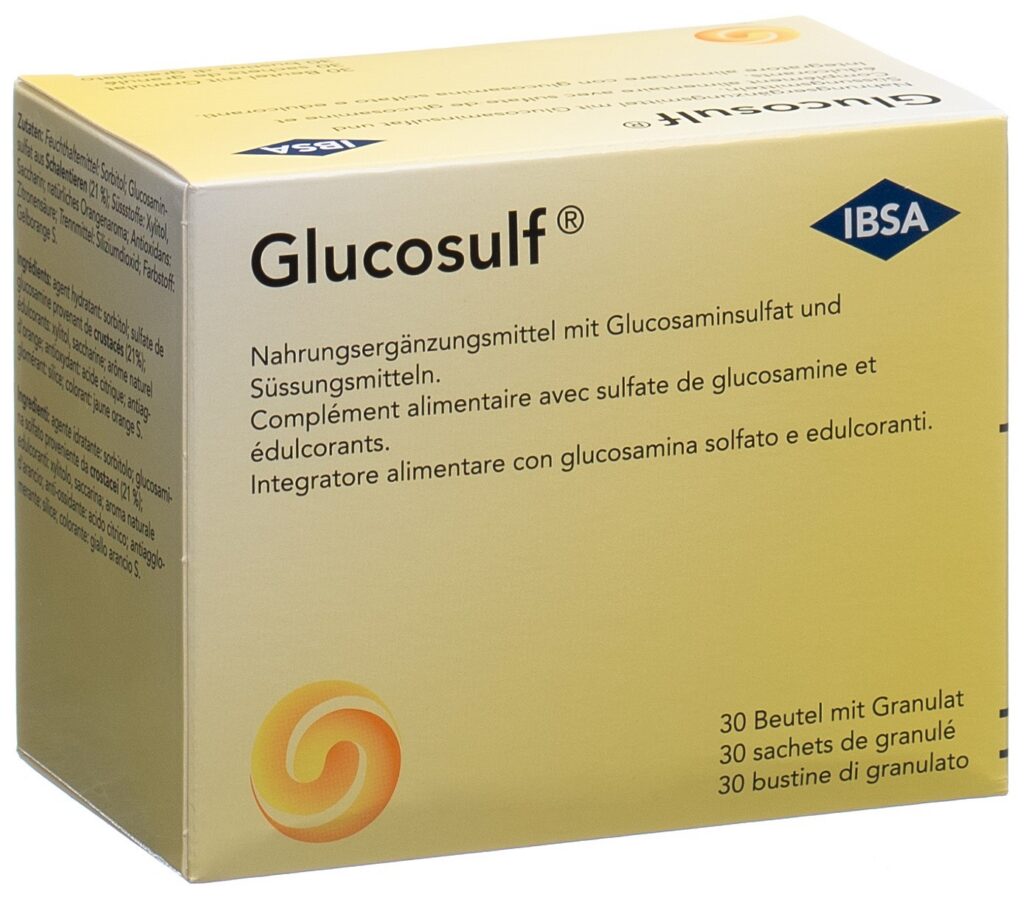 GLUCOSULF gran 750 mg sach 30 pce