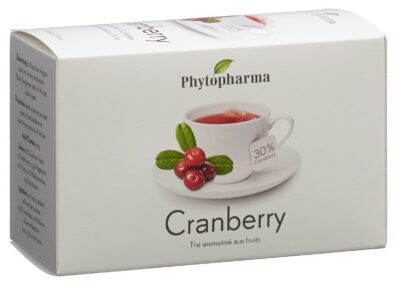 PHYTOPHARMA cranberry thé sach 20 pce