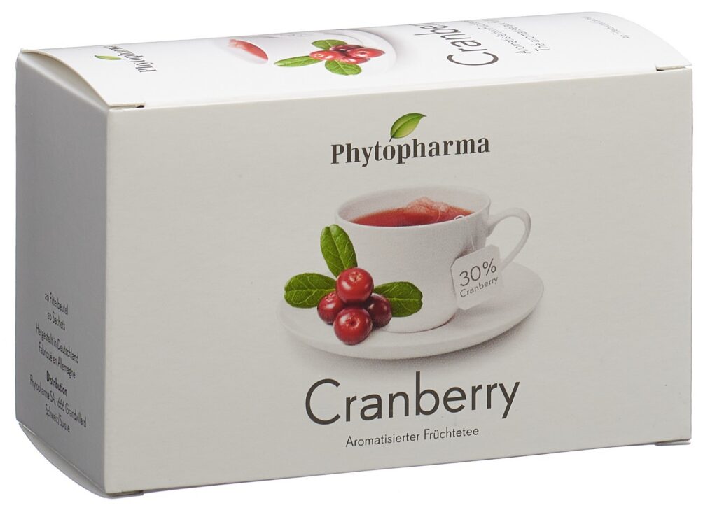 PHYTOPHARMA cranberry thé sach 20 pce
