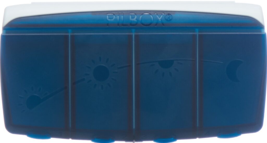 PILBOX Daily distributeur médicaments 1 jour