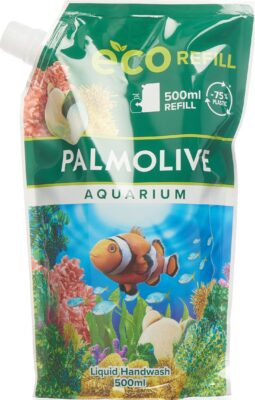 PALMOLIVE Savon liquide Aquarium refill 500 ml