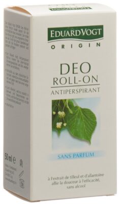 E.VOGT ORIGIN déo sans parfum roll-on 50 ml