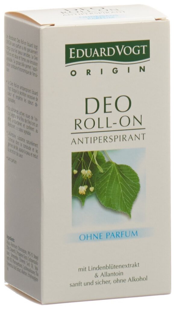 E.VOGT ORIGIN déo sans parfum roll-on 50 ml