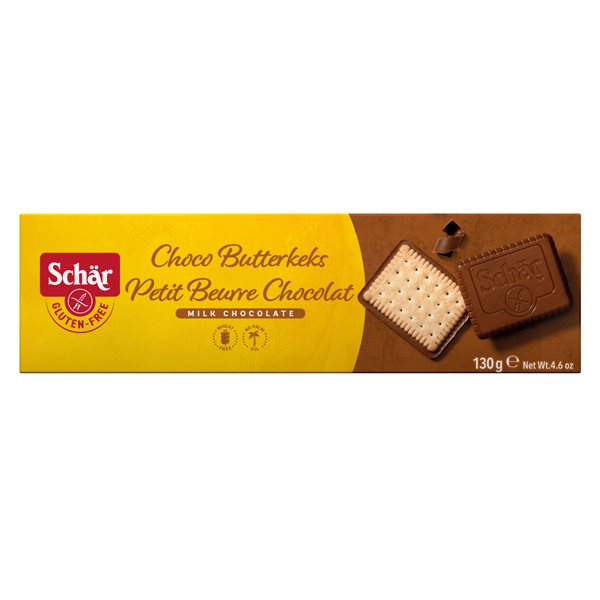 SCHÄR petit beurre chocolat sans gluten 130 g