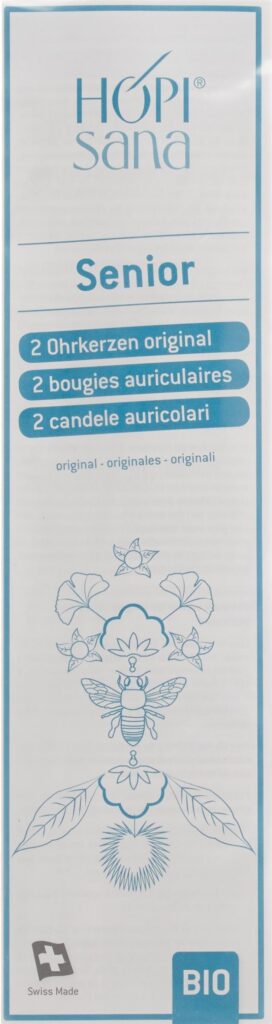HOPISANA bougies auriculair bleues bourdonne 2 pce
