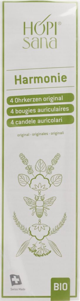 HOPISANA bougies auriculair vertes harmonisa 4 pce