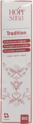 HOPISANA bougies auriculaire rouges inflamma 4 pce