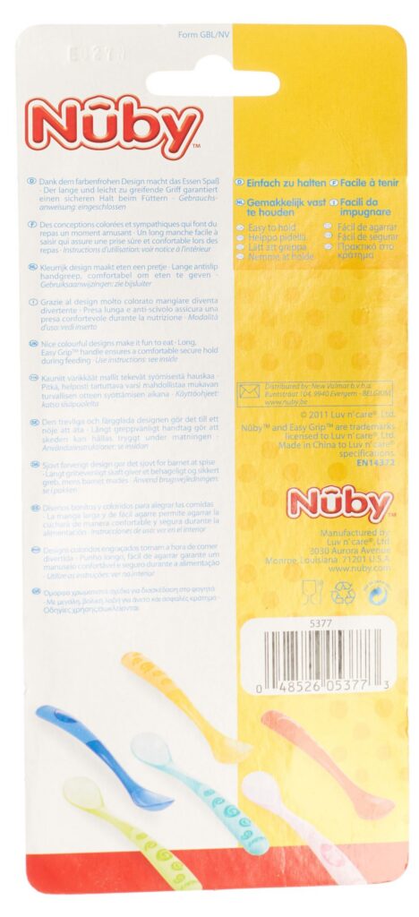 NUBY cuillères longues 3 pce