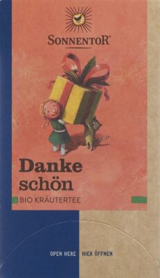 SONNENTOR dankeschön tee BIO 18 sach 1.5 g