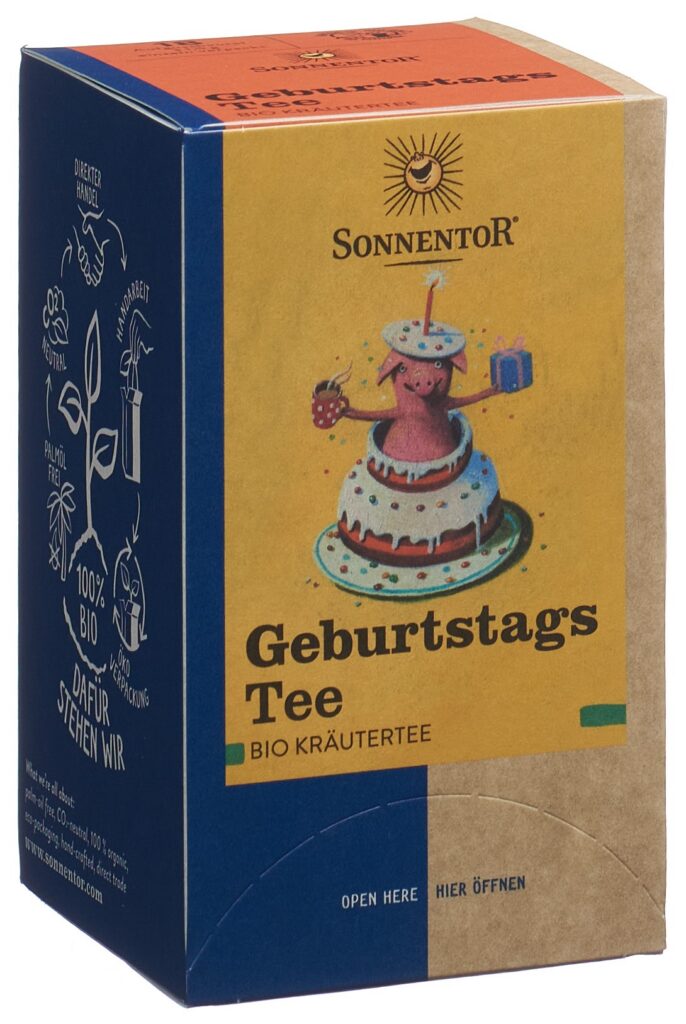 SONNENTOR tisane anniversaire sach BIO 18 x 1.5 g