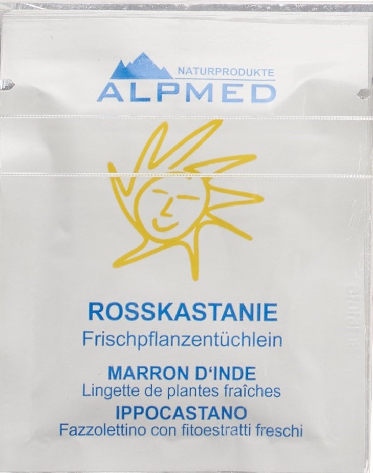 ALPMED serviettes marron d'inde 13 pce