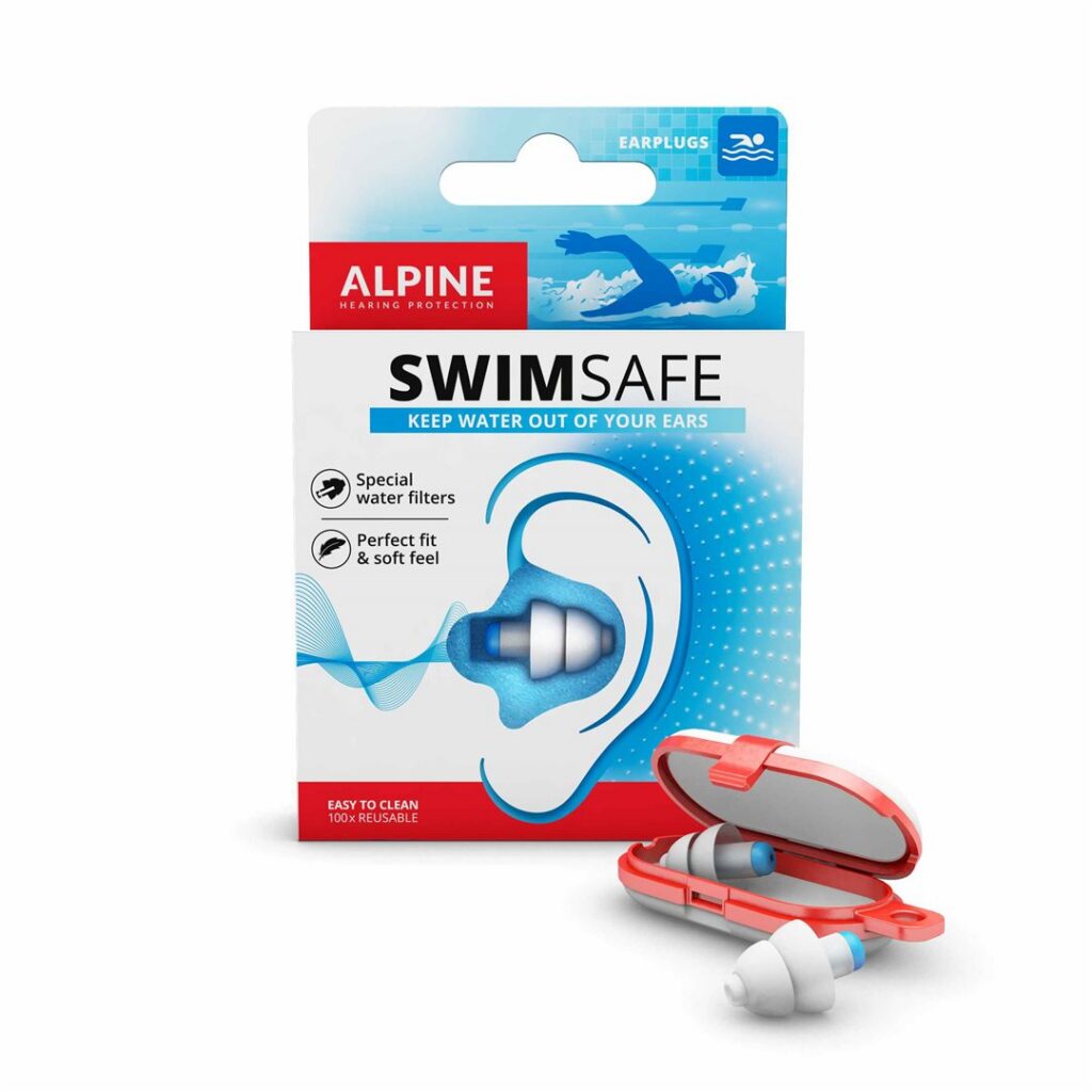 ALPINE bouchons d'oreilles swimsafe 1 paire