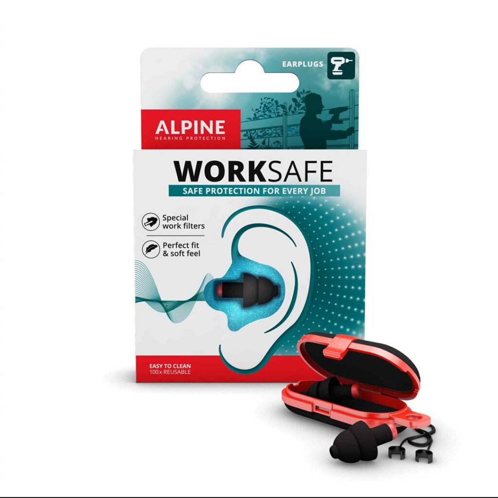 ALPINE bouchons d'oreilles worksafe 1 paire