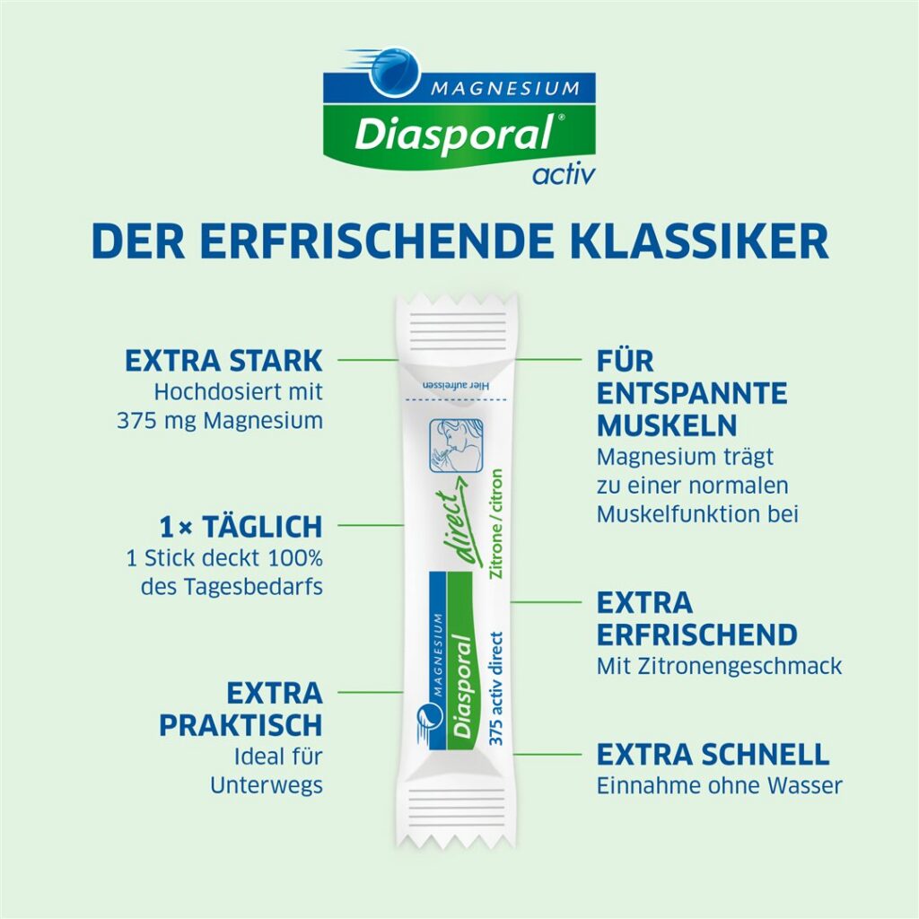 MAGNESIUM DIASPORAL activ direct citron 20 pce