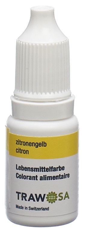TRAWOSA colorant alimentaire citron 10 ml