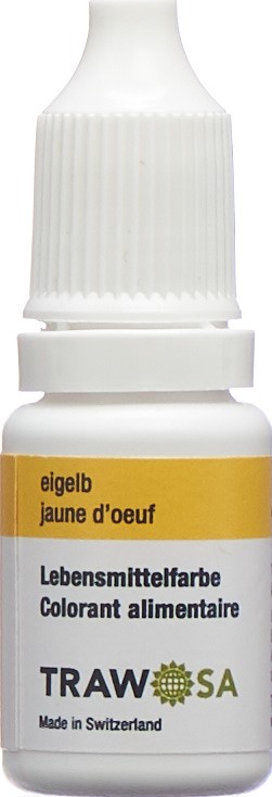 TRAWOSA colorant alimentaire jaune d'oeuf 10 ml