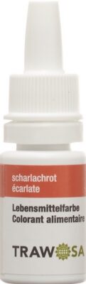 TRAWOSA colorant alimentaire écarlate 10 ml