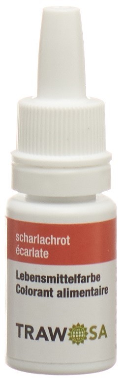 TRAWOSA colorant alimentaire écarlate 10 ml