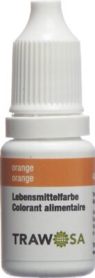 TRAWOSA colorant alimentaire orange 10 ml