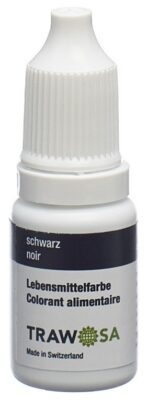 TRAWOSA colorant alimentaire noir 10 ml