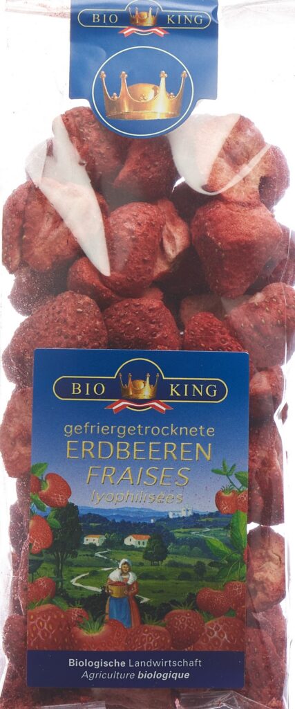 BIOKING fraises lyophilisées sach 40 g