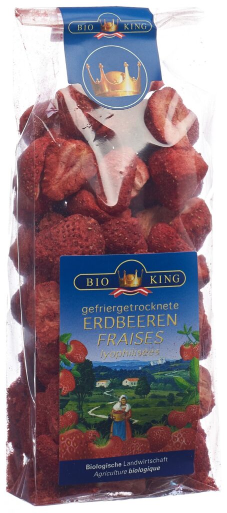BIOKING fraises lyophilisées sach 40 g