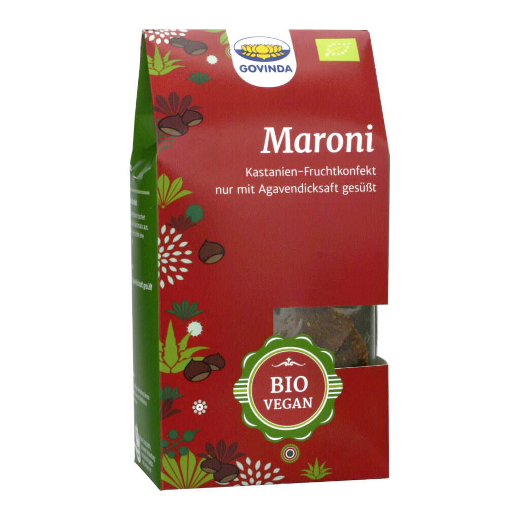 GOVINDA boules chataignes bio 100 g