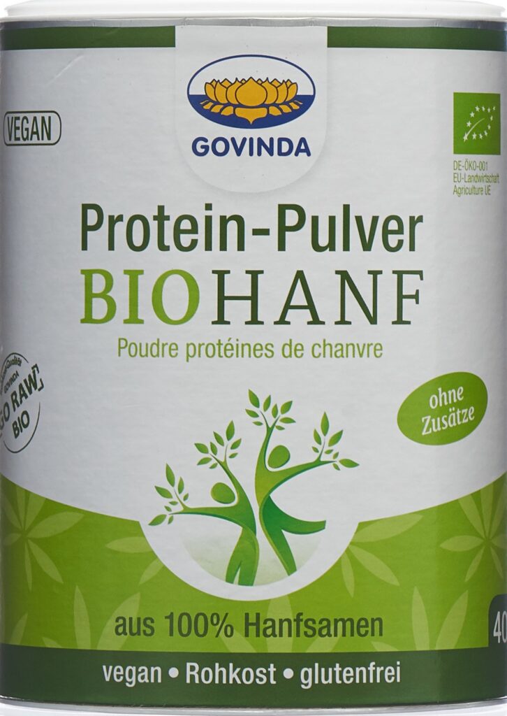 GOVINDA poudre protéines de chanvre bio bte 400 g