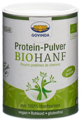GOVINDA poudre protéines de chanvre bio bte 400 g