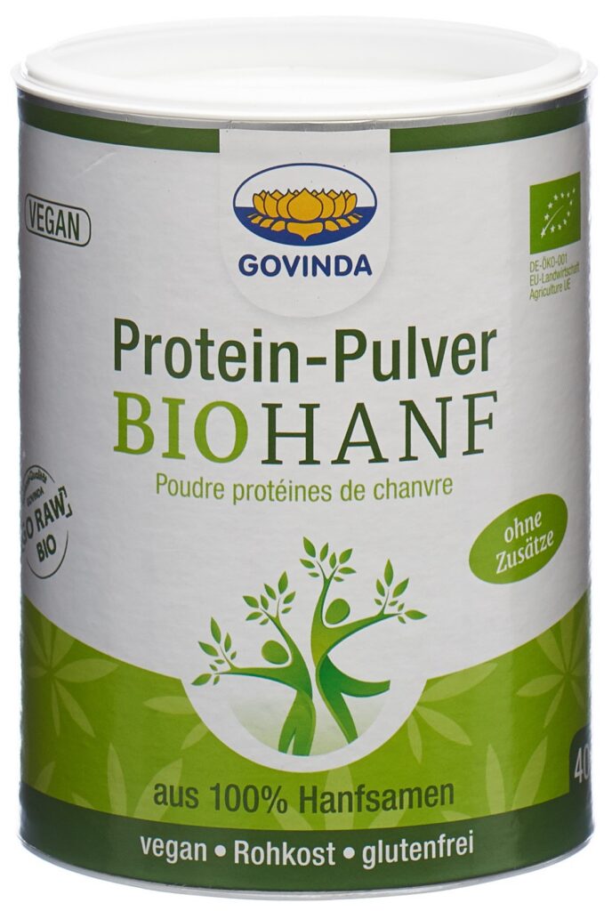 GOVINDA poudre protéines de chanvre bio bte 400 g