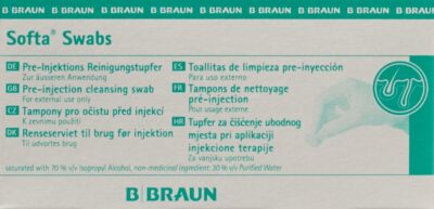 SOFTA Swabs tampons de purification 100 pce
