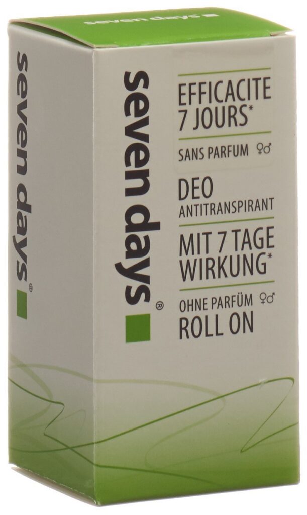 SEVEN DAYS déodorant antitranspirant roll-on 50 ml