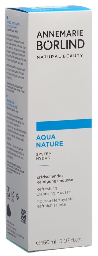 BÖRLIND Aquanature Reinigungsmousse Erf 150 ml
