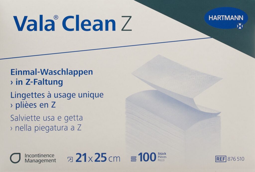 VALACLEAN Z lingette us unique 20x25cm 100 pce