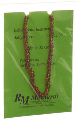 MAINARDI ambre natur 32cm échard fermeture sécu
