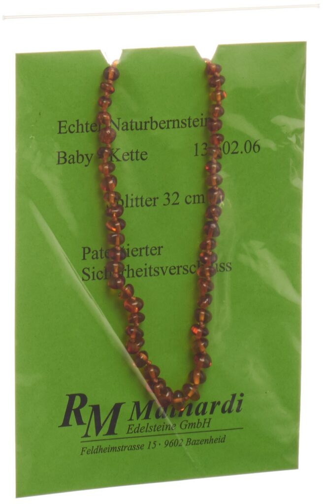 MAINARDI ambre natur 32cm échard fermeture sécu