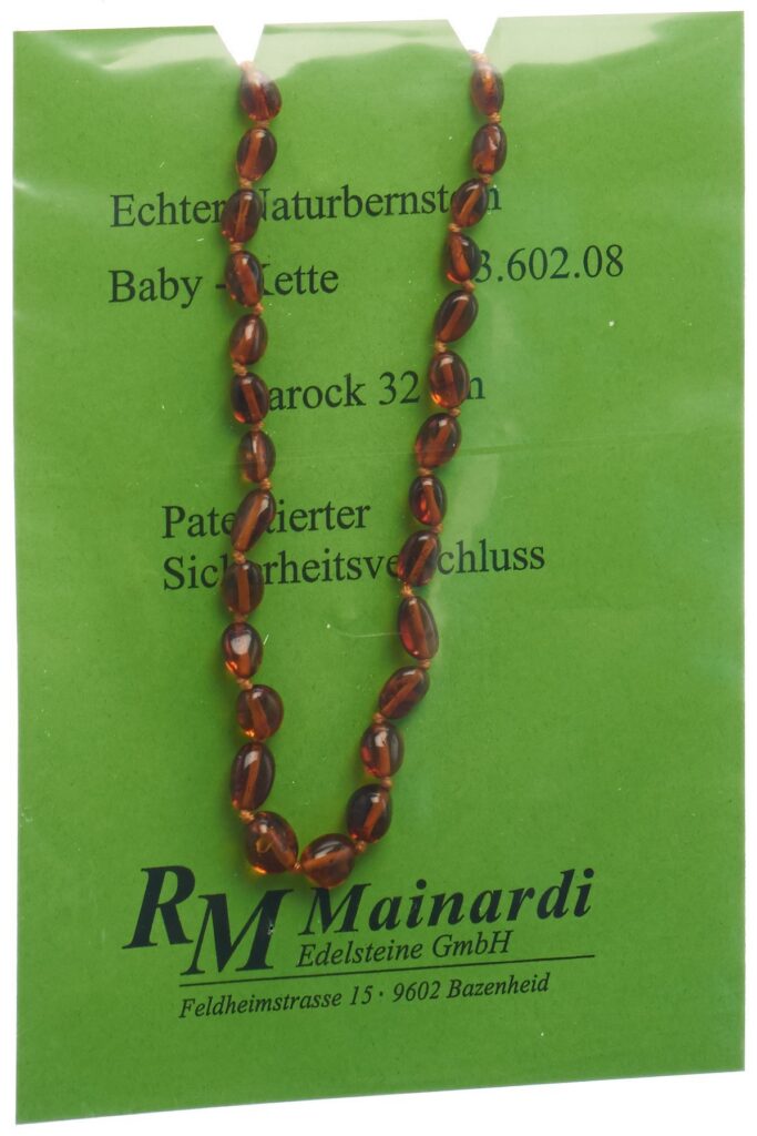 MAINARDI ambre natur 32cm baroque fermeture sécu