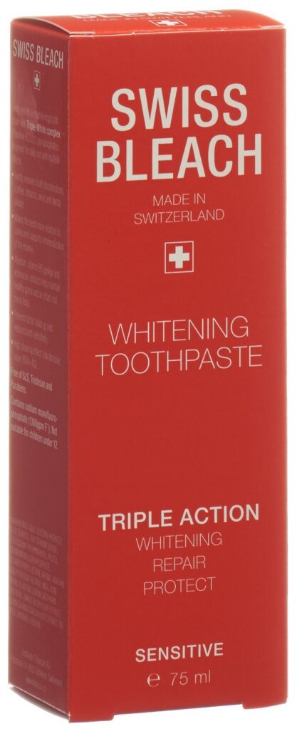 SWISSBLEACH whitening dentifrice 75 ml