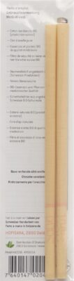 HOPISANA bougies auriculair roses wellness 2 pce