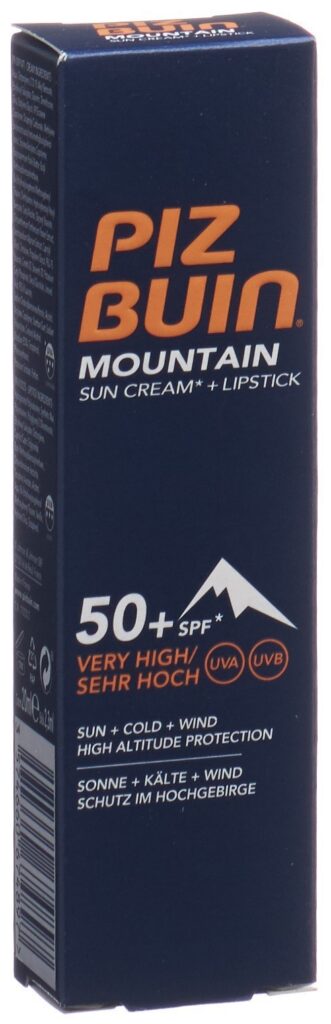 PIZ BUIN Mountain Combi SPF 50+ Lipsti SPF30 20 ml