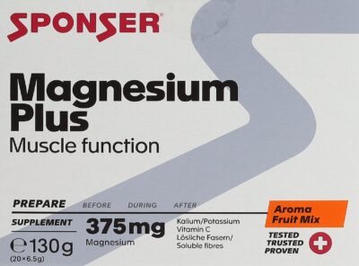 SPONSER Magnesium Plus Fruit Mix 20 sach 6.5 g