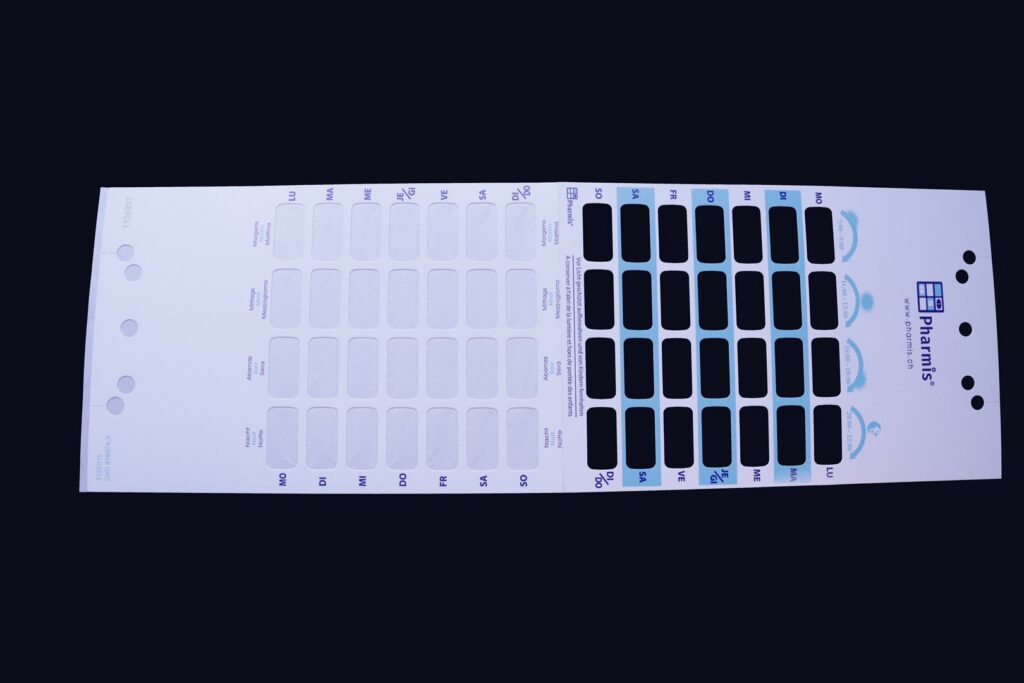 PHARMIS cartes blister quattro cold 500 pce