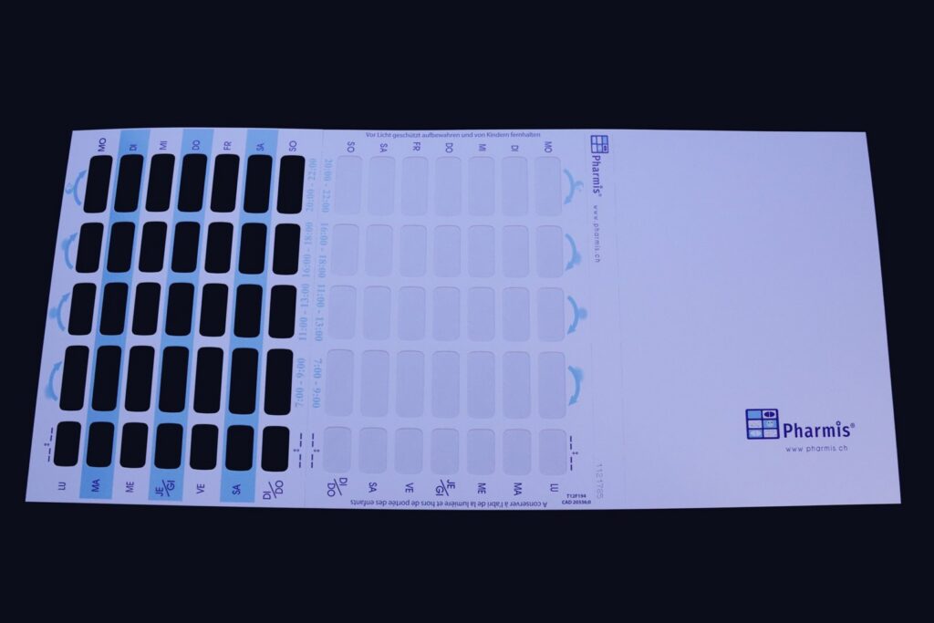 PHARMIS cartes blister quinto early 250 pce