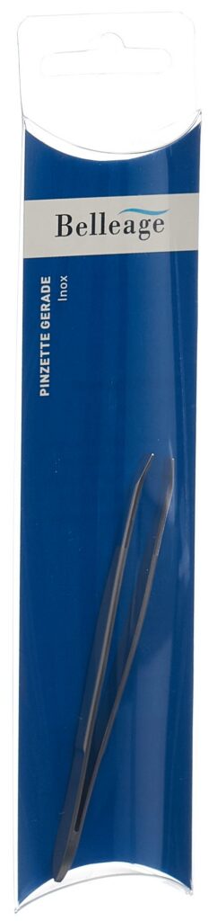 BELLEAGE pincette droite inox
