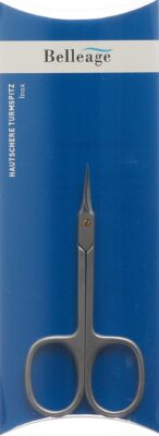 BELLEAGE ciseaux peau pointe fin inox