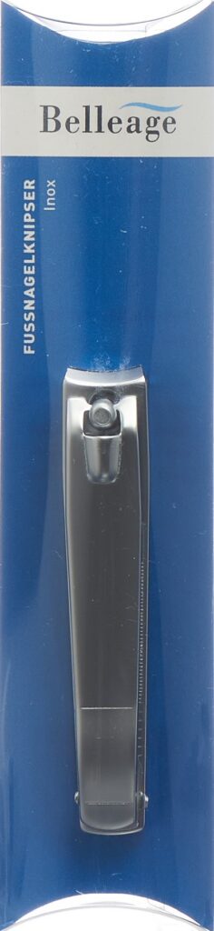 BELLEAGE coupe-ongles pour les pieds inox
