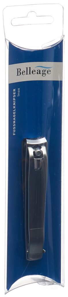 BELLEAGE coupe-ongles pour les pieds inox
